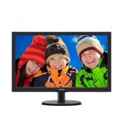 Monitor LED TN Philips 21.5", Wide, Full HD, HDMI, Negru (223V5LHSB2/00)