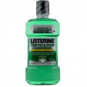 Listerine Teeth & Gum Defence elixir bucal contra a placa bacteriana e para ter uma gengivas saudáveis sabor Fresh Mint 500 ml