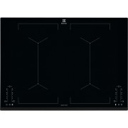 Plita incorporabila Electrolux EIV744, Inductie, 4 Arzatoare, Control touch, 70 cm, Sticla neagra