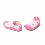 Sosete antiderapante U-grow marime 23 / 14cm roz