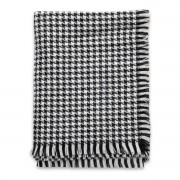 Sál fekete és fehér kockás mintával 11353
