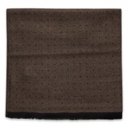 Sál sötétkék pöttyös mintával 11049