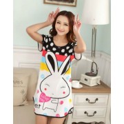 Pijama bumbac cu iepuras