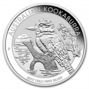 The Perth Mint Kookaburra Stříbrná mince 30 AUD Australian Ledňáček 1Kg 2019