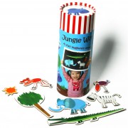 Joc magnetic educativ Momki - Lumea Junglei