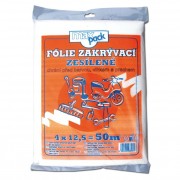 Fólie zakrývací 4x12,5 m malířská 4 x 12,5 m zesílená (50m2)