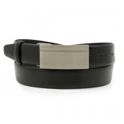 Férfi bőröv fekete színben 10260