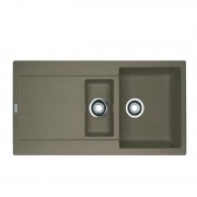 Chiuveta Franke Maris 114.0490.331 MRG 651, 970 x 500mm, 2 cuve, Fragranit, Oyster
