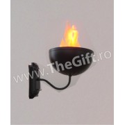 Lampa electrica care imita flacarile, pentru perete