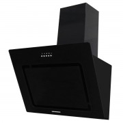 Hota incorporabila decorativa Heinner DCH-650RGBK, Putere absorbtie 594.5 m3/h, 1 motor, 60 cm, Front sticla neagra