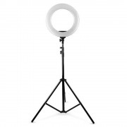 Fancier Lampa LED 12" Circulara Bicolora cu Stativ si Alimentator