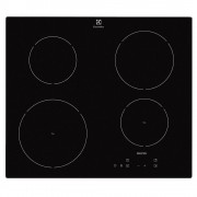 Plita incorporabila Electrolux EHH6240ISK, 4 zone Inductie, Touch Control, 60 cm, Sticla neagra