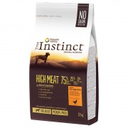 True Instinct High Meat/Sem Cereais 12 kg em promoção: 11 kg + 1 kg grátis! - Sem Cereais Junior Medium/Maxi salmão