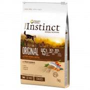 2x7kg True Instinct Original Adult Sterilized salmão ração