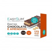 EasySlim Barras Proteicas Chocolate e Amendoim 4 Unidades