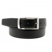 Férfi bőr öv Willsoor 7740 -ban fekete szín