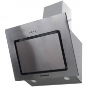 Hota Heinner DCH-650RIX, Decorativa ecran, 60 cm, 594.5 m³/h, 1 motor, 3 viteze, Butoane push, Inox