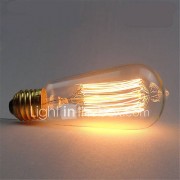 st58 40w e27 vintage retro gloeidraad Edison lamp (AC220-240V) st58 40w e27 vintage retro gloeidraad Edison lamp (AC220-240V)