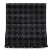 Sál sötétkék csillagos mintával 11045