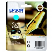 Cartus cerneala Original Epson Cyan 16XL, compatibil WF2540 (C13T16324010)