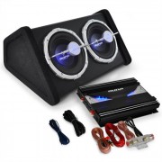 Car Hifi Set "Black Line 140" Subwoofer amplificador 2800W