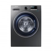 Masina de spalat rufe Samsung EcoBubble WW80J5446FX, 8 kg, 1400 RPM, Clasa A+++, Inverter, Display, Argintiu
