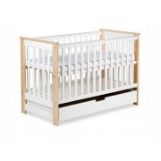 Klups - Patut lemn multifunctional Iwo + saltea cocos