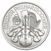 Wiener Philharmoniker Münze Österreich Platinová rakouská mince 1 Oz 2019