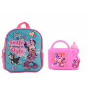 Ghiozdan Gradinita 10" - Minnie in Style+ Combo set sandwish si termos