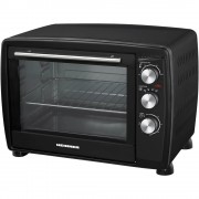 Cuptor electric Heinner HCE-35BK, 35L, 1500W, Timer, Lumina, 3 functii (prajire, coacere, rumenire), Negru