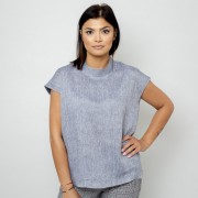 Szürke színű női blúz 10846