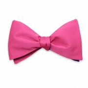 Férfiak klasszikus kikötve pillangó Willsoor 8155 a rózsaszín szín