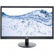 MONITOR AOC 23.6" LED, 1920x1080, 5ms, 250cd/mp, vga+hdmix2 (E2470SWHE)