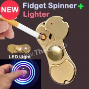 Bricheta electrica USB Spinner cu leduri