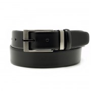 Férfi bőröv fekete színben Willsoor 8530