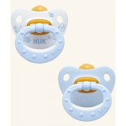 NUK Chupeta Classic Baby Blue em Látex Tamanho1 (0-6m) Azul