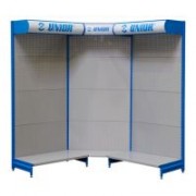 Expozitor aditional de unghi cu gauri perforate Unior 995VD1