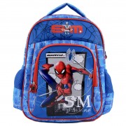 Ghiozdan tip Rucsac pentru Adolescenti-Spiderman Albastru 14"