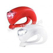 Set becuri cu led-uri pentru avertizare bicicleta