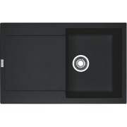 Chiuveta Franke Maris MRG 611 Nero 114.0157.493, 780x500, 1B 1D, Negru