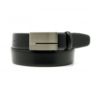 Férfi bőröv fekete színben Willsoor 8528