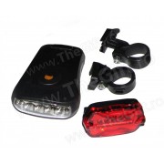 Far si stop bicicleta cu LED-uri, Beam