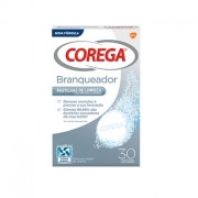 Corega Branqueador 30 Pastilhas
