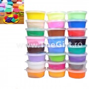 Set de 24 cutii cu plastilina Magic Clay