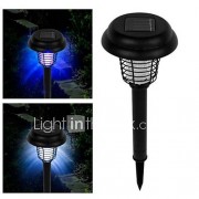 Solar LED uv-lamp licht bug zapper plaag insect muggen killer voor de tuin yard Solar LED uv-lamp licht bug zapper plaag insect muggen killer voor de tuin yard