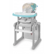 Scaun de masa multifunctional 2 in 1 Baby Design Candy turquoise